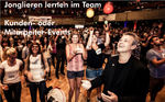 Learn to juggle in a team - customer or employee event